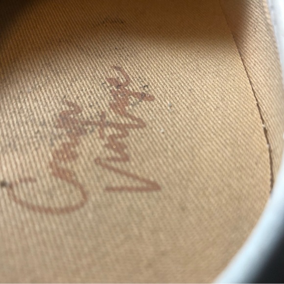 Crown Vintage Womens Floraine Mules Shoes White Leather Slip On Flat Heel 43/11M - Picture 10 of 12